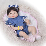 Reborn Baby Mädchen 55 cm - Léonie